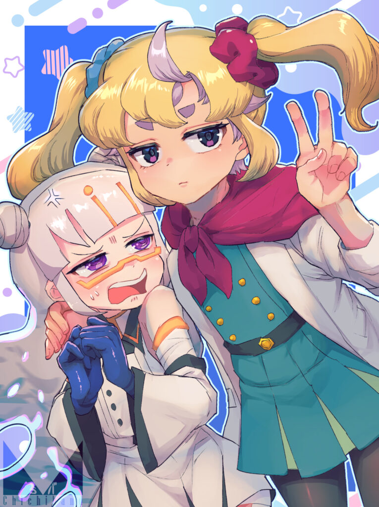 ぷにるの鷲人くんとジュレちゃん