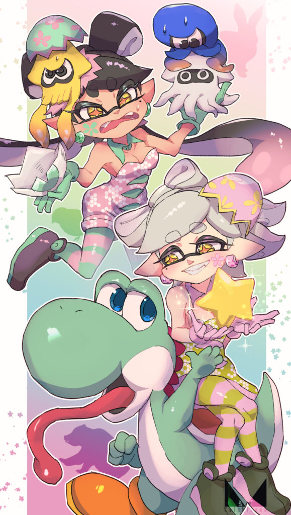 ヨッシーの卵とシオカラーズ